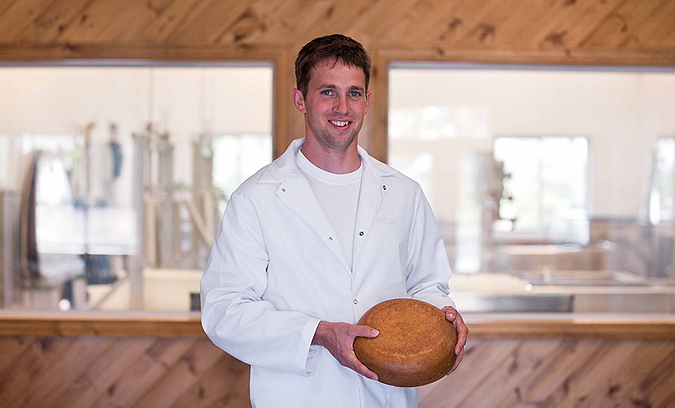 Meet our cheese maker, owner and operator - Shep Ysselstein